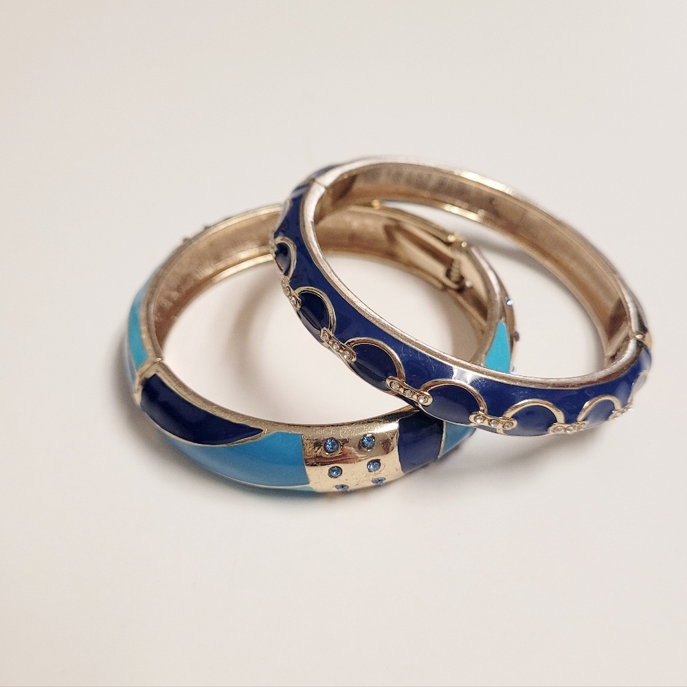 VINTAGE Nordstrom Sequin Bangle Bracelets